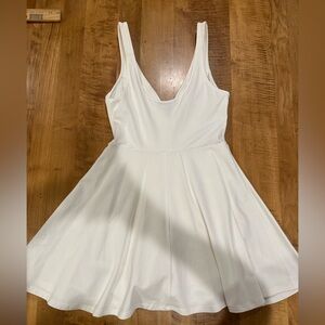 Express Ivory Sleeveless Top